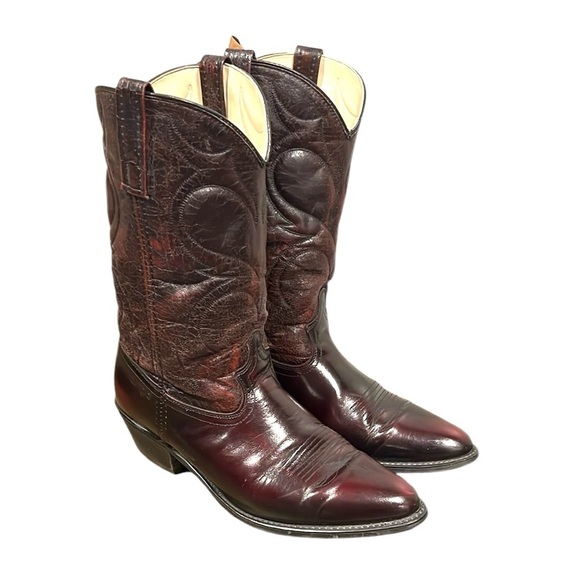 dingo Other - Vintage Dingo burgundy western cowboy boots size 10.5 D